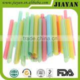 Colorful Disposable Straight Bevel Jumbo Plastic Straw thumbnail-1