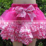 Hot sale children wear summer mini tutu skirt, baby skirt cloth with bow for sale in stock