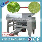 China Automatic Grape Destemmer With Pump for Fresh Grape