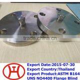 ALLOY 400 ASTM B164 UNS NO4400 150LB flange blind