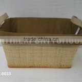 Natural bamboo bags for shopping