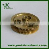 Brass Gear With High Precision, Cnc Machined Parts thumbnail-1