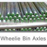 Metal Hollow Bin Wheel Axle