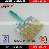 Green Plastic Handle LUXE FLAT PAINT BRUSH thumbnail-1
