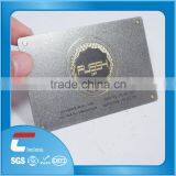 Matte Stainless Steel Business Card With Nice Printing / Custom Stainless Steel Business Card thumbnail-1