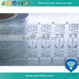 Wholesale 860-960MHz UHF ISO 18000-6C Monza 4 UHF RFID Dry Inlay for RFID Label thumbnail-1