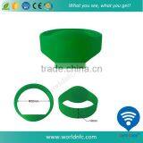Hot Sale NTAG213 Chip RFID Silicone Wristband thumbnail-1