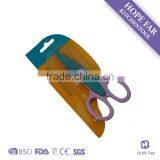 K637 Plastic Coated Colorful Photo Cutting Scissors thumbnail-5