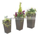 3 Sizes Flower Planter Outdoor Garden Stackable Planter thumbnail-2