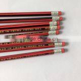 7" With Eraser Colored Barrel Standard Wooden Pencil thumbnail-6