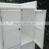 Rattan Furniture Waterproof Wicker Storage Cabinets thumbnail-3