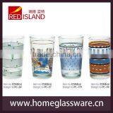 10oz Glass With Printing Designs,water Cup,printed Glass Cup thumbnail-1