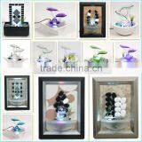 Rotating Crystal Glass Ball Water Fountain for Indoor Decoration thumbnail-3