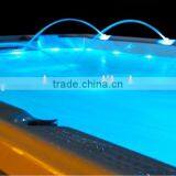 Wonderful Design Acrylic Outdoor Swimming Pool/swim Spa With Massage Area SRP-650 thumbnail-6