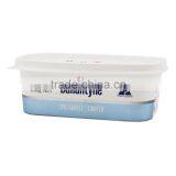 Customized Logo Design PP Plastic Box for Butter,Butter Pecan Box Cake Recipe. thumbnail-2