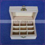 Customized Wooden Essential Oil Carrying Case Wooden Box for Essential Oils 25 Slots Wood Oil Box thumbnail-1