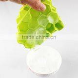 CY175 Kitchen DIY Ice Cream Tools Silicone Honeycomb Shape Tray Ice Cream Maker thumbnail-1