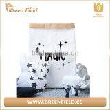 Recycle Laundry Toy Organizer Paper Storage Bag Home Paper Keeper Bag thumbnail-1