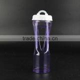Party Single Wall Plastic Drinking Bottle With Straw thumbnail-1