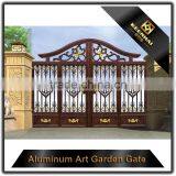 Powder Coated Aluminum Courtyard Gate for Decoration thumbnail-2