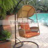 2013 PE Rattan Single Swing Chairs/ Egg Chairs/ Hanging Chairs