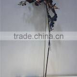 Home Garden Decoration 90cm Hight Red Gold String Ascocenda Artificial Wedding Flowers EQDL03 0402 thumbnail-6