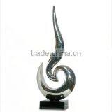 Large Modern Landscape Stainless Steel Sculpture thumbnail-1