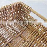 Rurality Rectangular Wicker Storage Basket for Home Shops or Market thumbnail-6