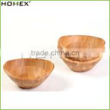 Cheap Bamboo Salad Bowl for Mixing/Bamboo Salad Tools/Homex_Factory