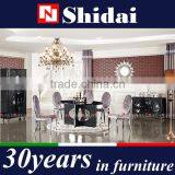 High Gloss Table, High Gloss Dining Table, White High Gloss Dining Table LV-A801A thumbnail-2