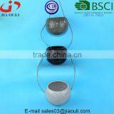 BSCI Audit Factory Sepecial Design Ceramic Round Plant Pot, Hanging Planter Pot thumbnail-1