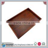 DISTRESSED WOOD ANTIQUE VINTAGE WOOD SERVING TRAY HAND MADE RUSTIC PRIMITIVE TRAY thumbnail-1