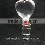 Wholesales Heart Shape Acrylic LED Light Wine Bottle Stopper thumbnail-5