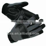 High-end Muti-activity Leather Mechanic Gloves PVC Patched Palm Working Gloves thumbnail-4