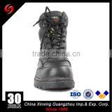 Genuine Leather Army Boots Winter Safety Boots, Fleece Lining Military Boots thumbnail-2