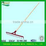 Long Ash Wood Handle Tools Gardening Rake From China thumbnail-2