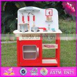2016 Best Sale Pretend Play Wooden Kitchen Toys for Toddlers W10C133 thumbnail-2