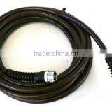 High Quality Excellent Tensile Strength Flexible Black PVC Hose for Car Washing Industry thumbnail-1
