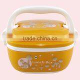 High Quality Portable Square Plastic Bento Lunch Box thumbnail-6