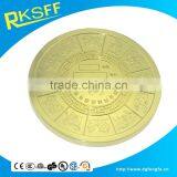 Plated Imitation Gold Round Shape Medal thumbnail-6