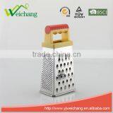 WCGT321 4 Side Manual Cheese Carrot Potato Vegetable Kitchen Grater With Plastic Handle thumbnail-4