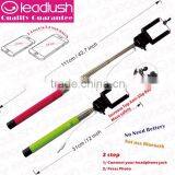 Wireless Monopod, Cable Take Pole Selfie Stick for Cellphones, Iphone thumbnail-1