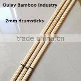 2mm,3mm and 4mm *40cm Bamboo Sticks /drumsticks/bamboo Sticks With Black Rings thumbnail-2