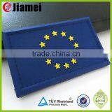 Wholesale Custom Country Pvc Flag Hook Loop Patches for Sportswear