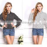 Newest Best Summer Temperamen Fashion Shirt Ladies Blouse Latest Shirt Designs for Women Office thumbnail-2