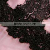 2015 Latest Half Sleeve Lace Patch Silk Light Simple Chiffon Maxi Dress thumbnail-3