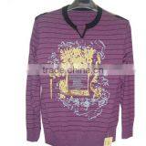 High Quality Wholesale Men Plain Design V Neck Sweaters(BKNM014) thumbnail-1