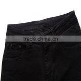 2016 New Men's Fashion Jeans Black Jeans Male Personality Folds Comfortable Hotsale Biker Jeans thumbnail-3