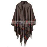 Korean Style 2017 New Year Female Scarf Coloful Stripes Jacquard 100%ACRYLIC Material 130*150cm Women Travel Cappa thumbnail-4