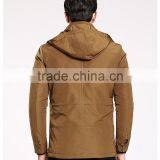 Mens Detachable Hood Padding Leisure Travel Jacket thumbnail-3
